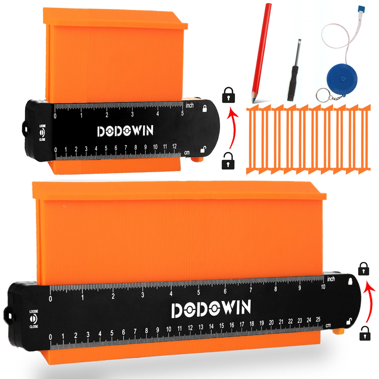 Contour Gauge 10inch+5inch