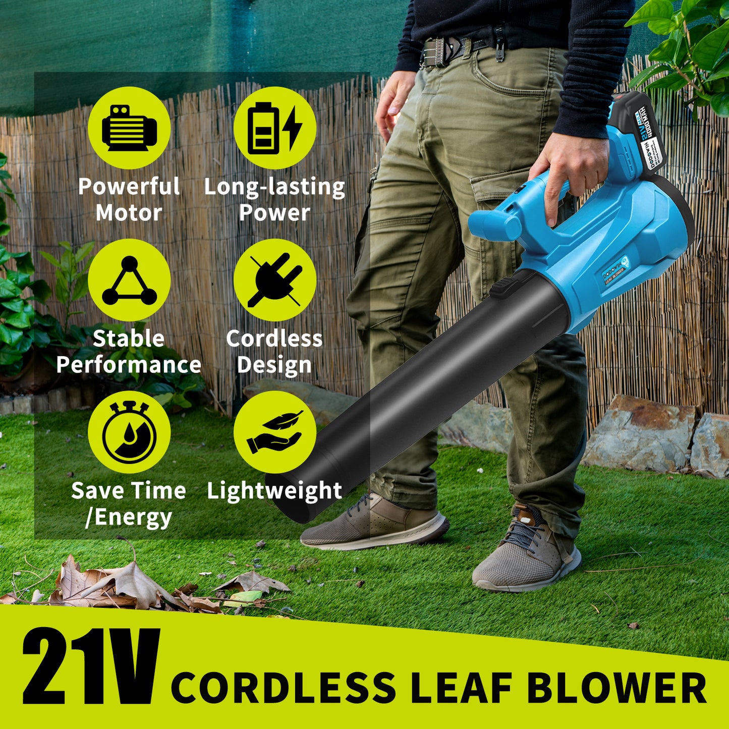 DODOWIN Cordless Leaf Blower