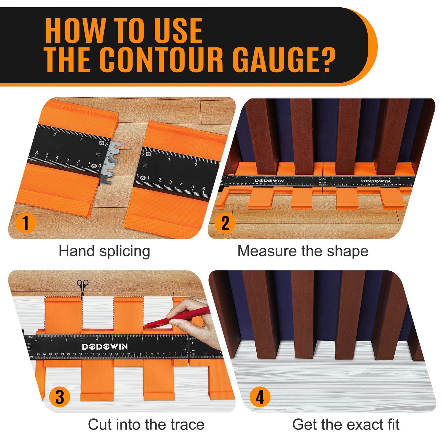 Connectable Contour Gauge 20 inch