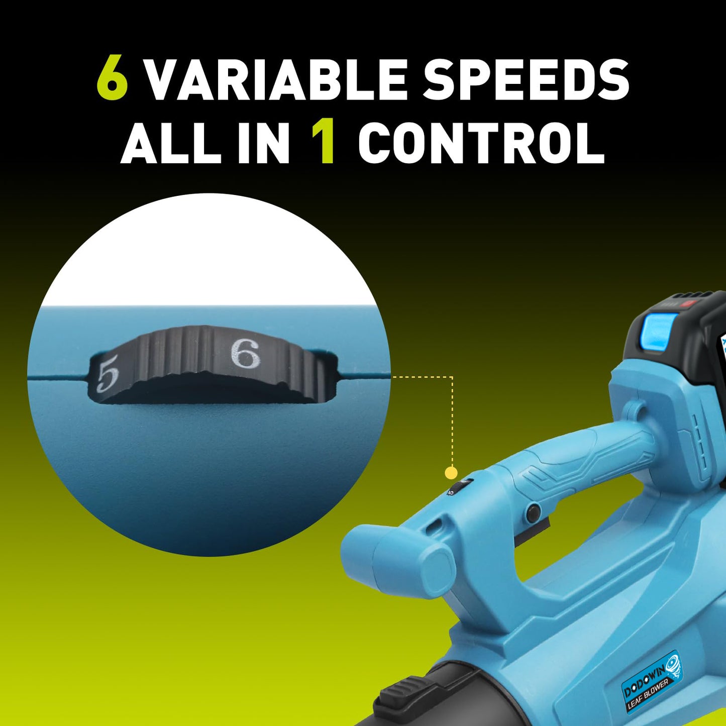DODOWIN Cordless Leaf Blower