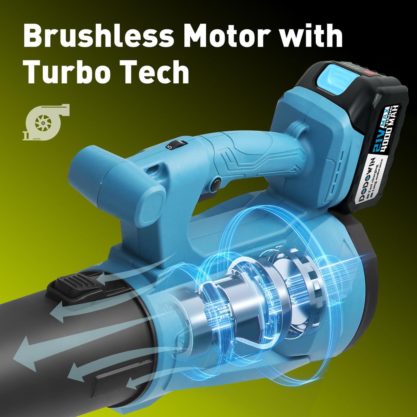 DODOWIN Cordless Leaf Blower