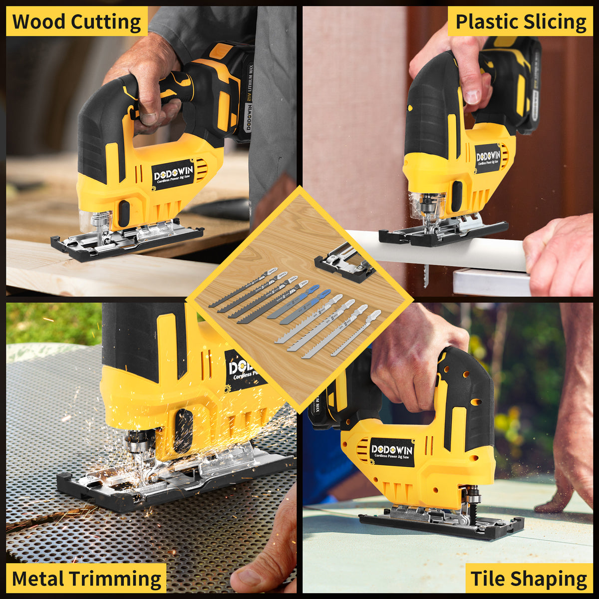 DODOWIN JS2 Cordless Jigsaw Kit