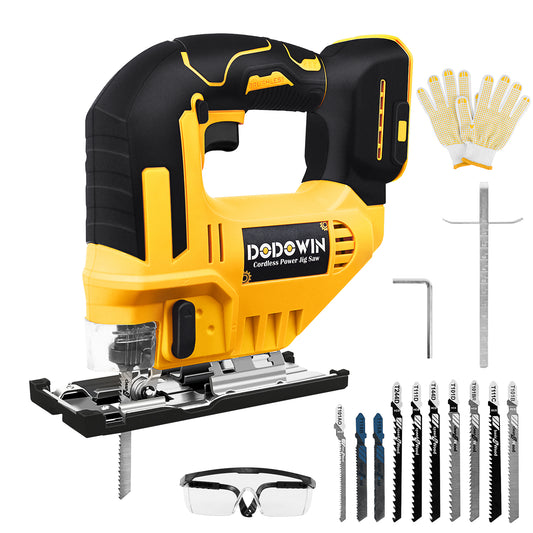 DODOWIN Cordless Jig Saw for Dewalt 20V Battery (No Battery)