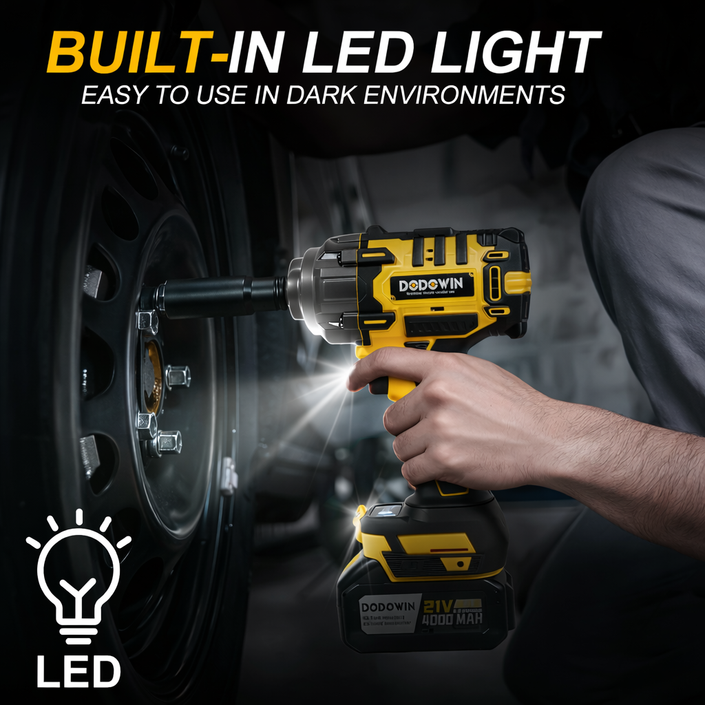 DODOWIN DB7 Cordless Impact Wrench Kit