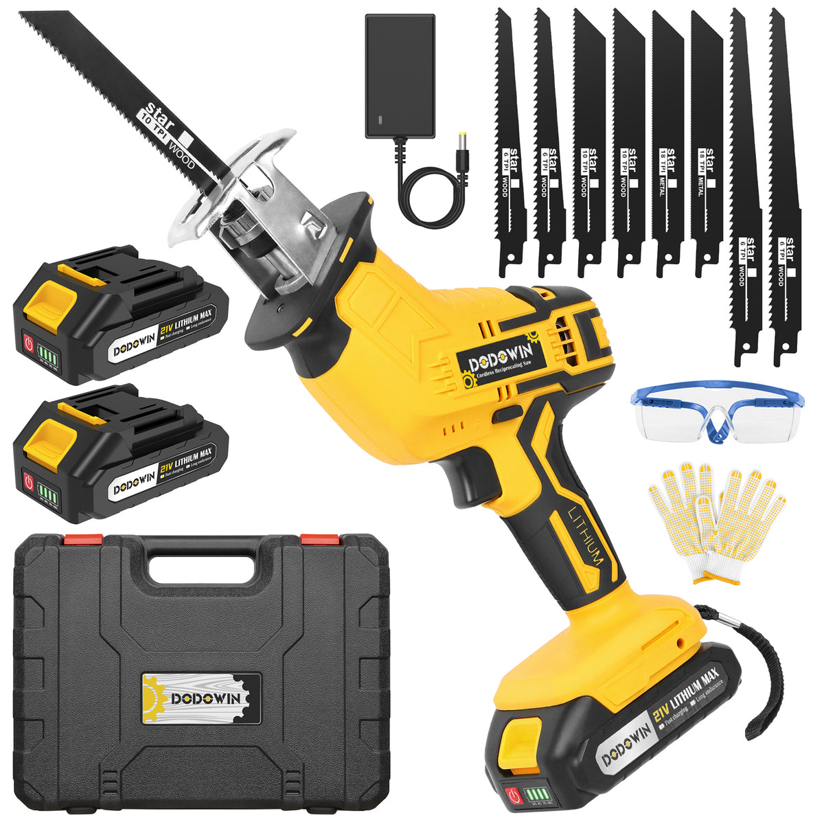 DODOWIN RS1 Cordless Reciprocating Saw Kit