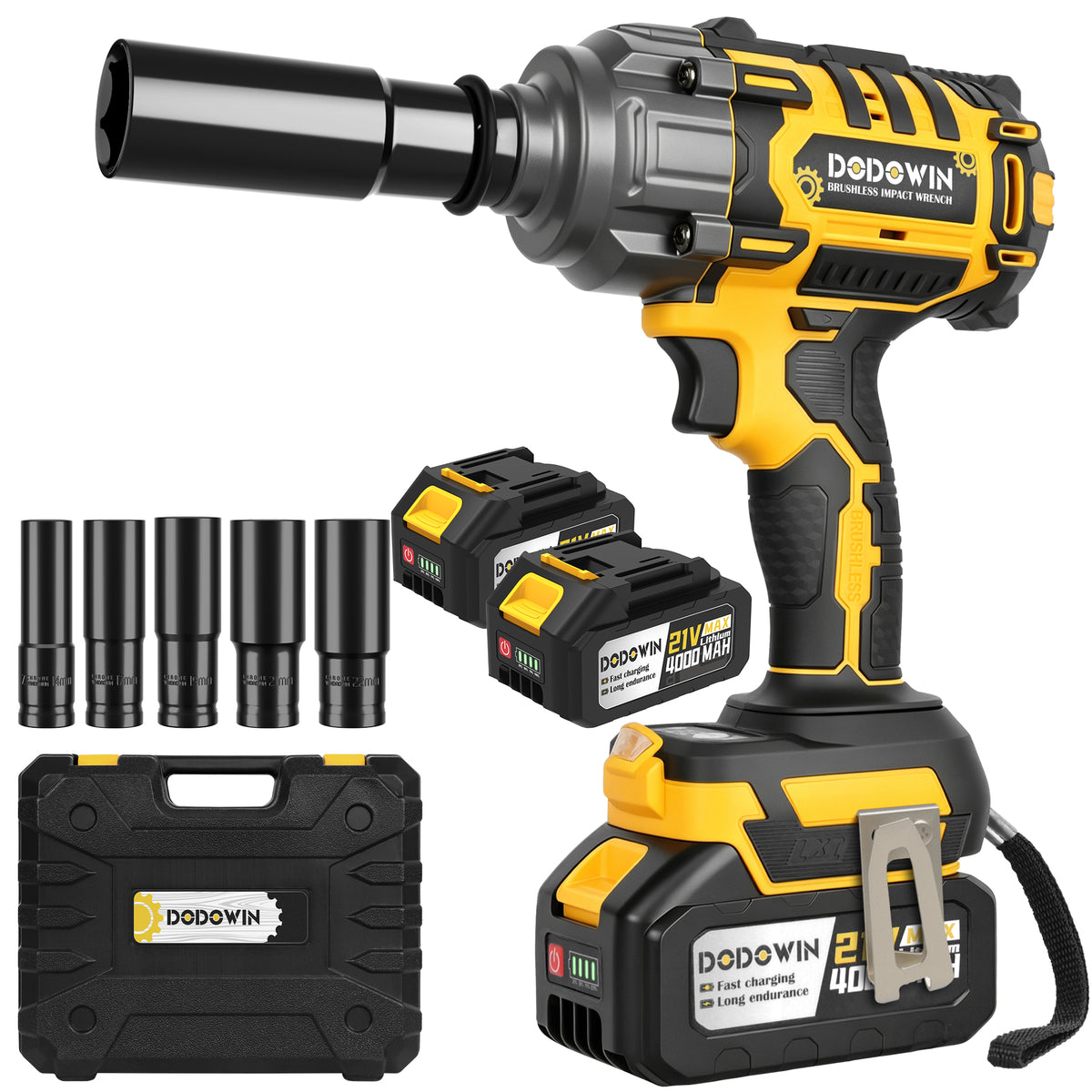 DODOWIN DB7 Cordless Impact Wrench Kit