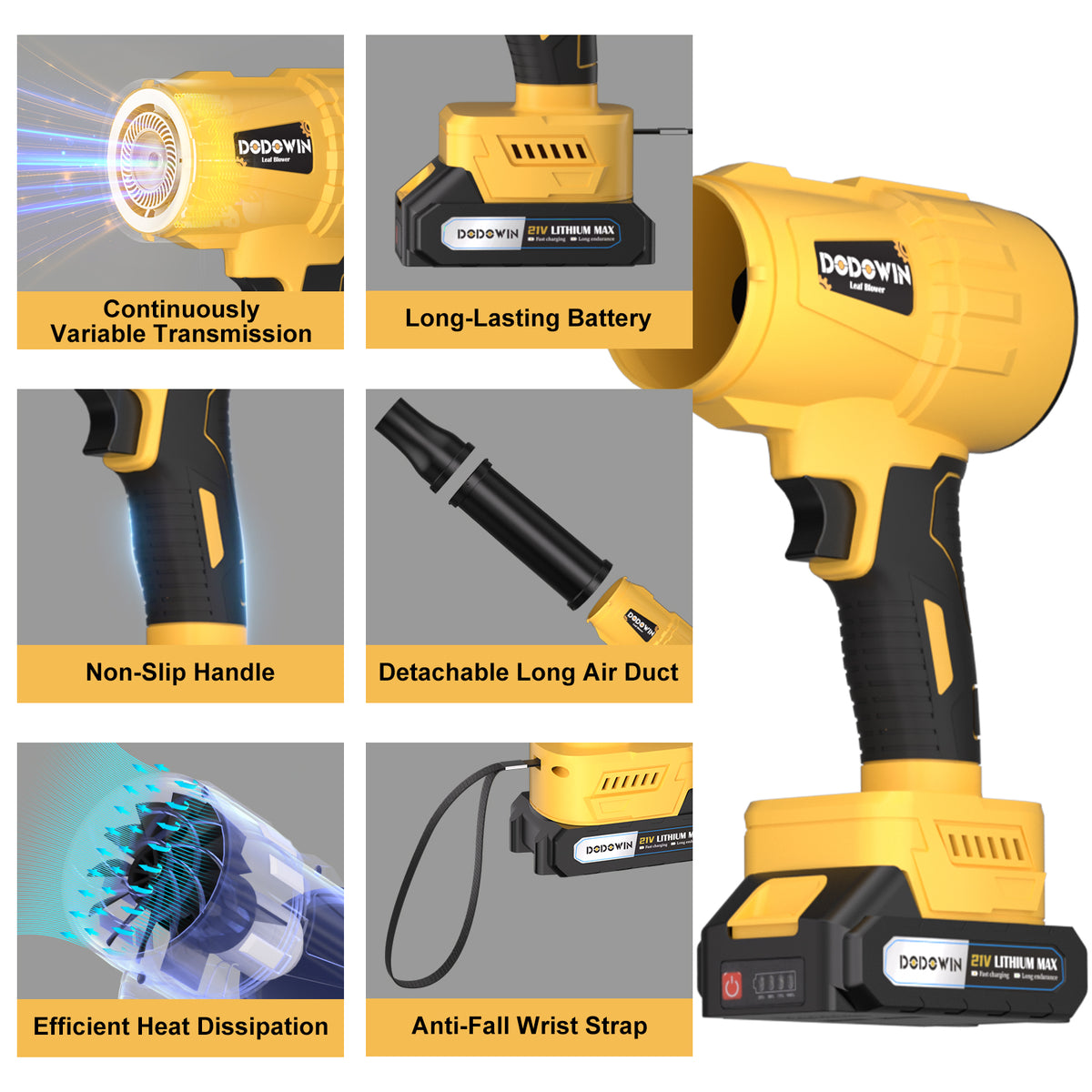 DODOWIN LB3 Cordless Air Blower Kit