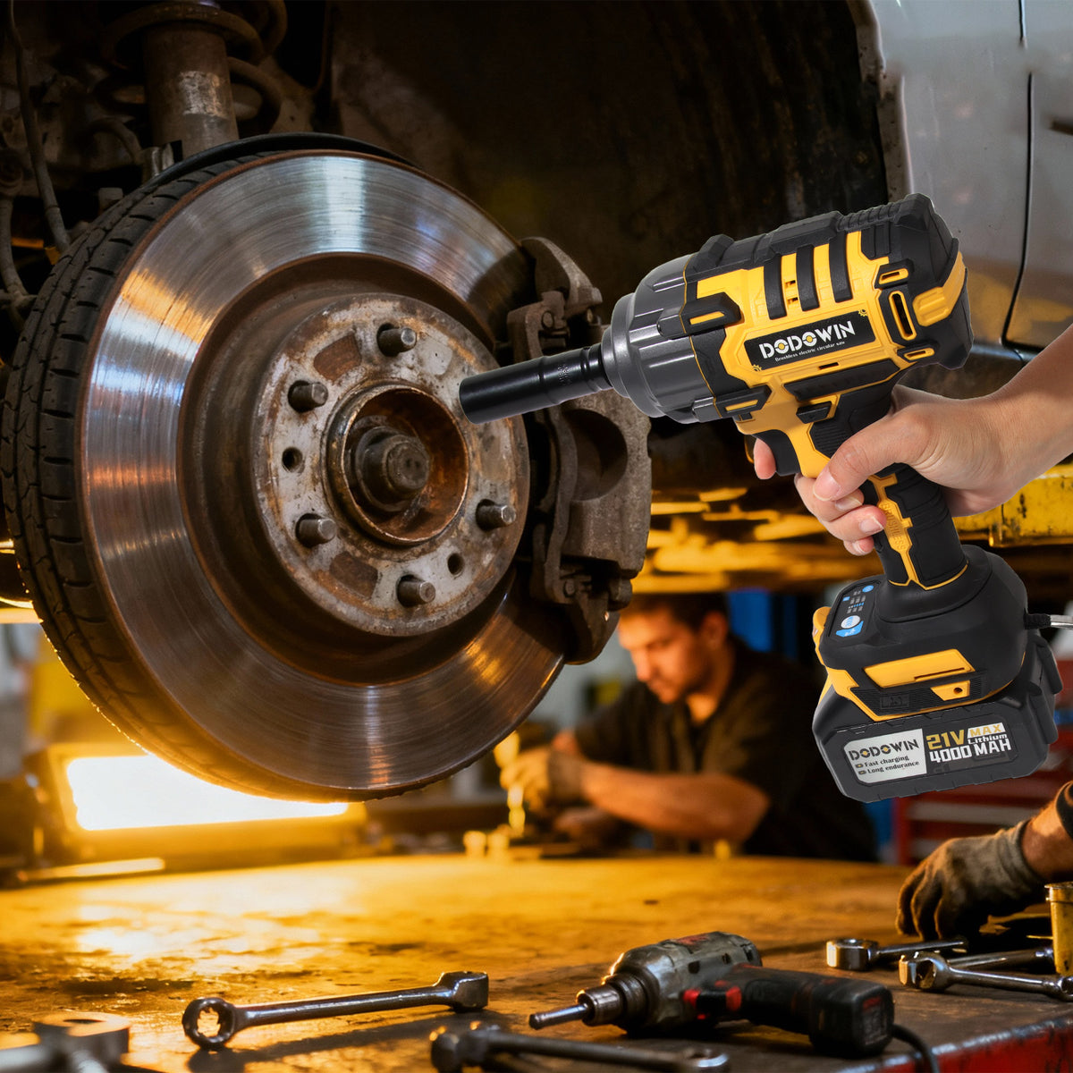 DODOWIN DB7 Cordless Impact Wrench Kit