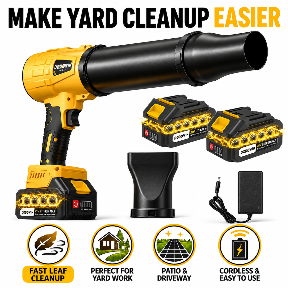 DODOWIN LB3 Cordless Air Blower Kit