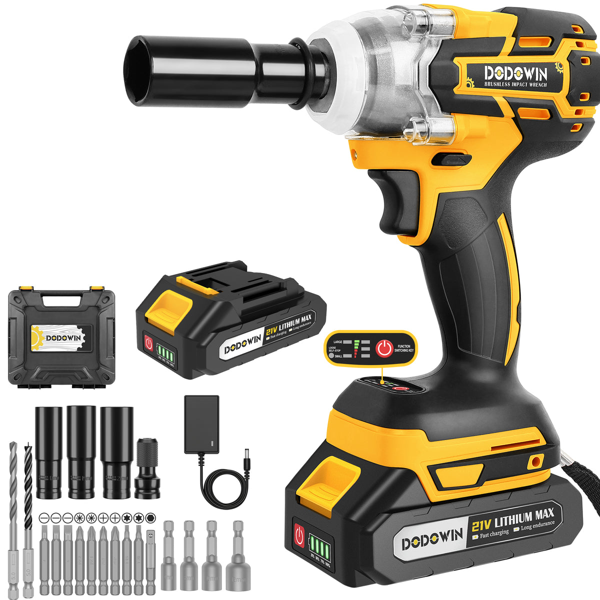 DODOWIN DB8 Cordless Impact Wrench Kit
