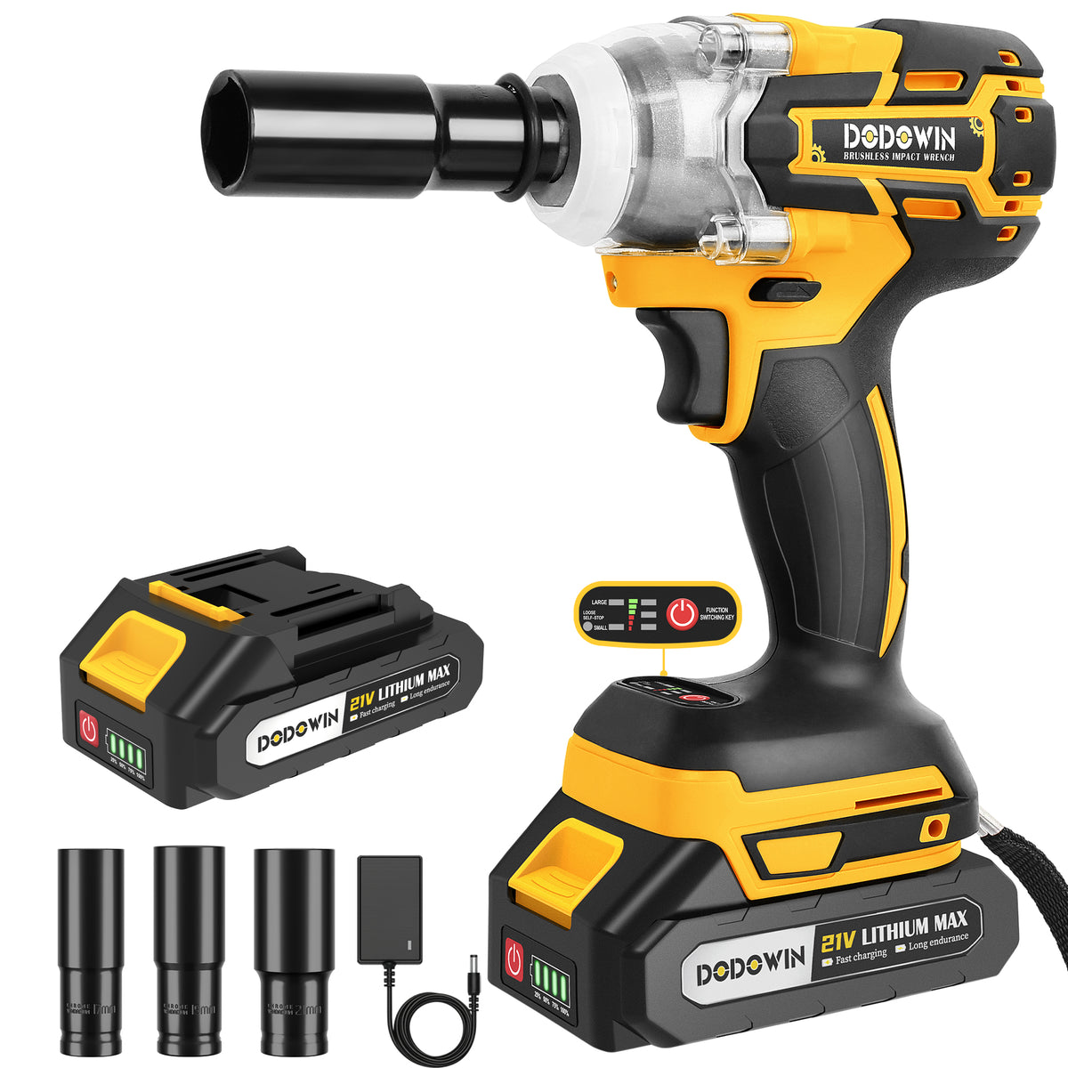 DODOWIN DB8 Cordless Impact Wrench Kit