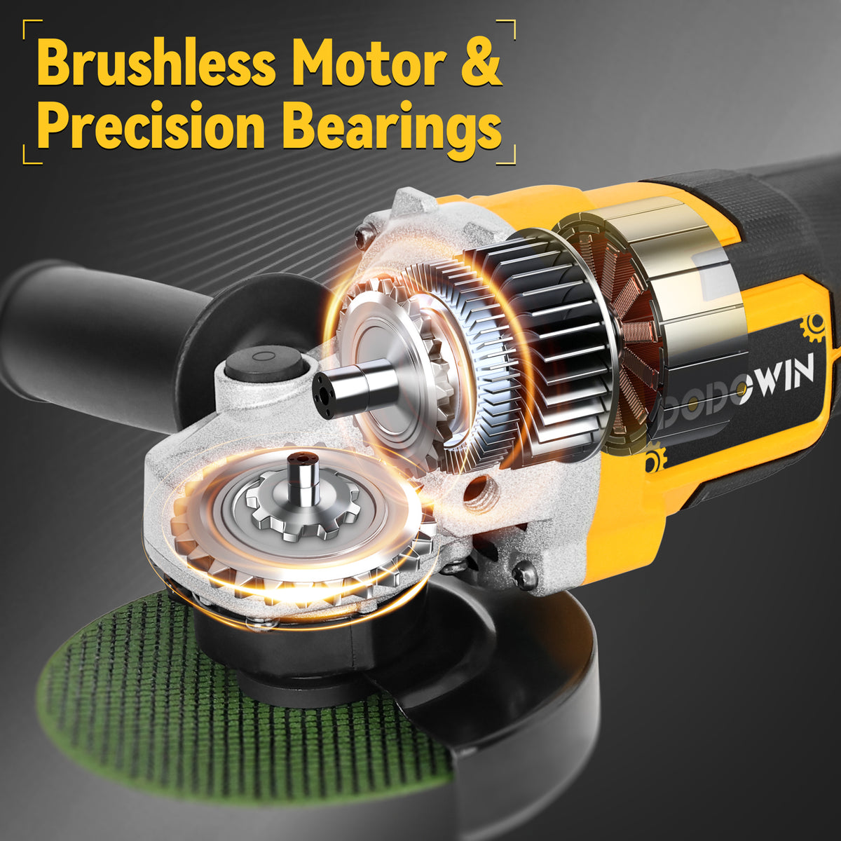 DODOWIN AG2 Cordless Angle Grinder Kit