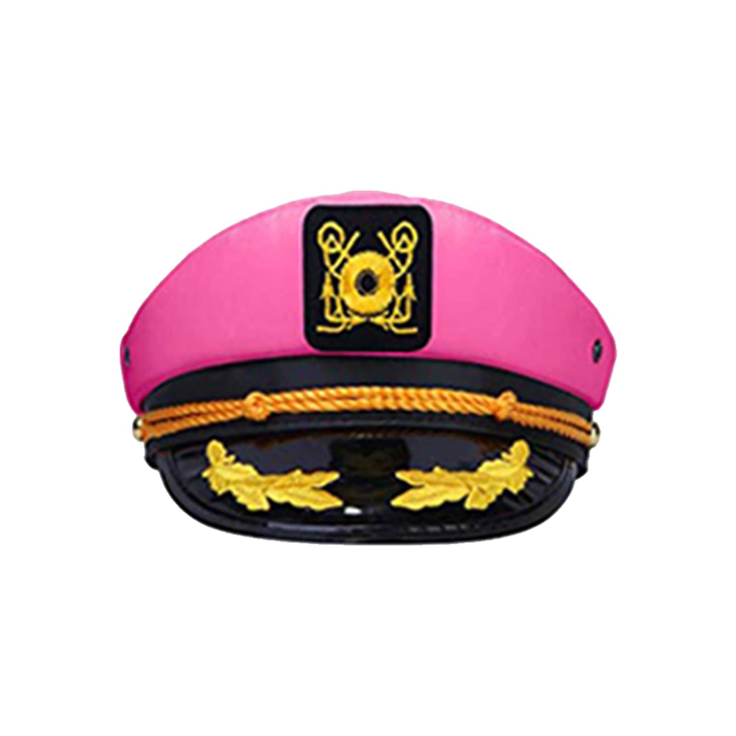 dodowin Captain Hat for Men Women Adjustable Sailor Hats Boat Cruise Yacht Rock Party Costume Beach Essential Hawaiian Outfit