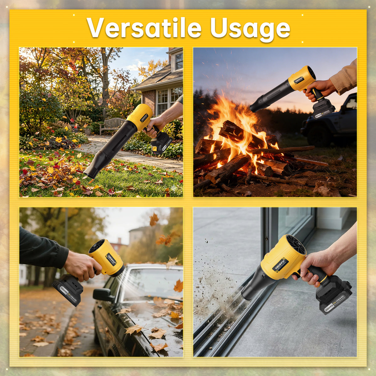 DODOWIN LB6 Cordless Leaf Blower Kit